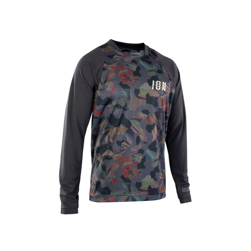 ION 2022 Scrub Long Sleeve Jersey BLACK X-LARGE