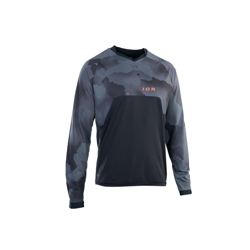ION 2022 Traze AFT Long Sleeve Jersey BLACK X-LARGE