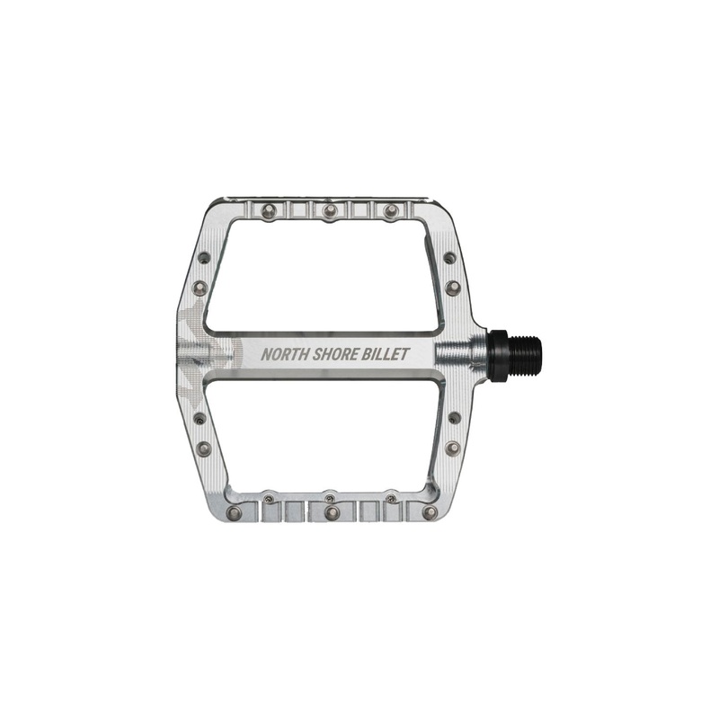 North Shore Billet Daemon Flat Pedals BLACK
