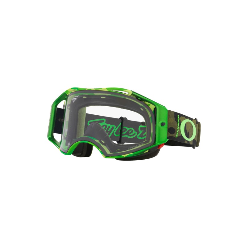 Oakley Airbrake MTB Google TLD Dazzle Green w/ Prizm Low Light
