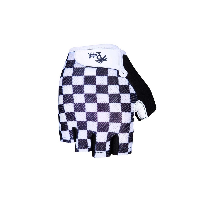 Pedal Palms Fingerless Bike Gloves – Checkers XX-SMALL
