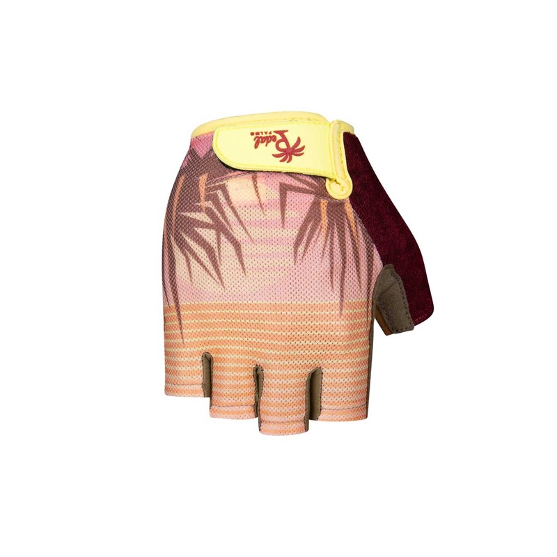 Pedal Palms Fingerless Bike Gloves – Sunset XX-SMALL