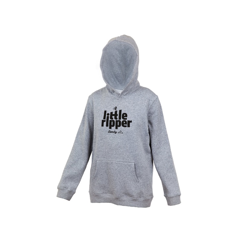 Sendy Kids Little Ripper Hoodie GREY SMALL