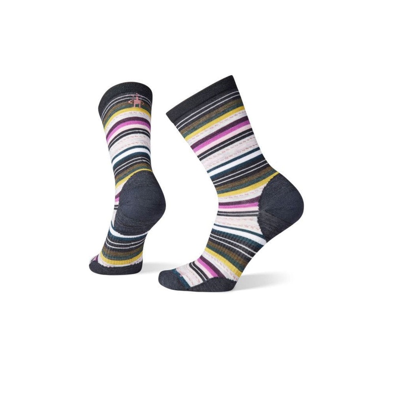 Smartwool Socks Margarita CHARCOAL STRIPE MEDIUM