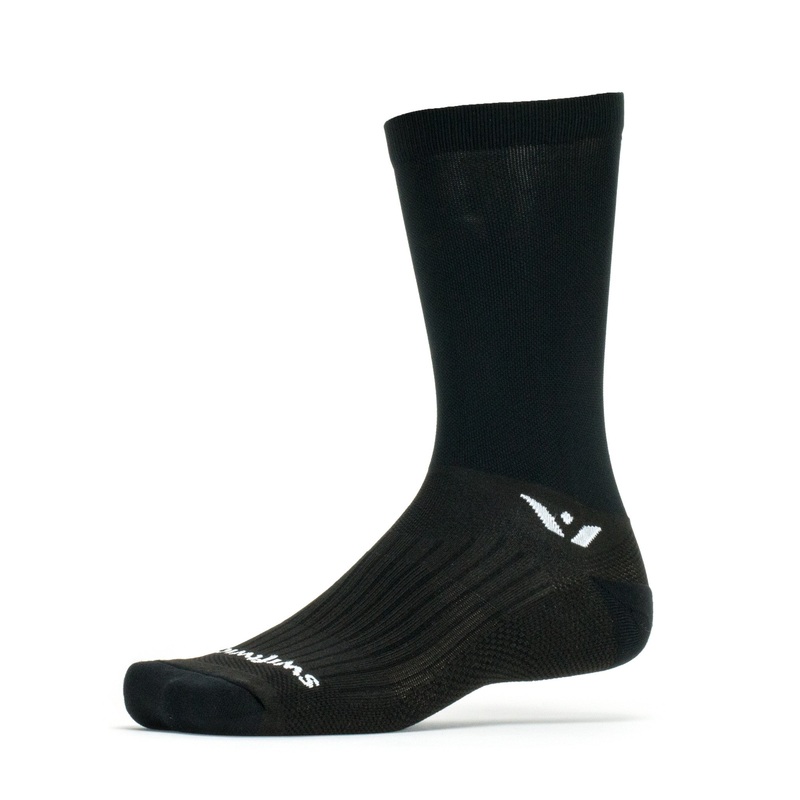 SWIFTWICK PERFORMANCE SEVEN INCH SOCK BLACK SMALL