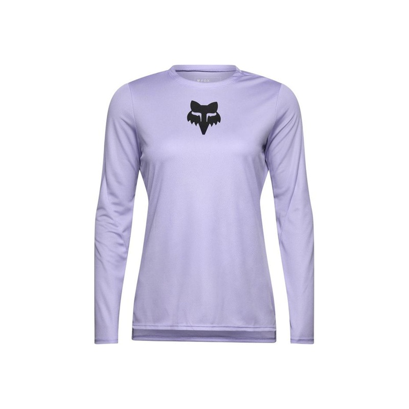 FOX RACING 2025 Womens Ranger Fox Head Long Sleeve MTB Jersey LILAC X-SMALL