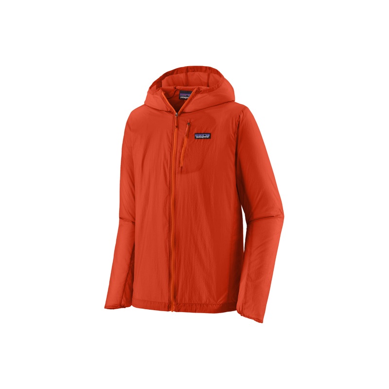 PATAGONIA Mens Houdini Jacket POLLINATOR ORANGE SMALL