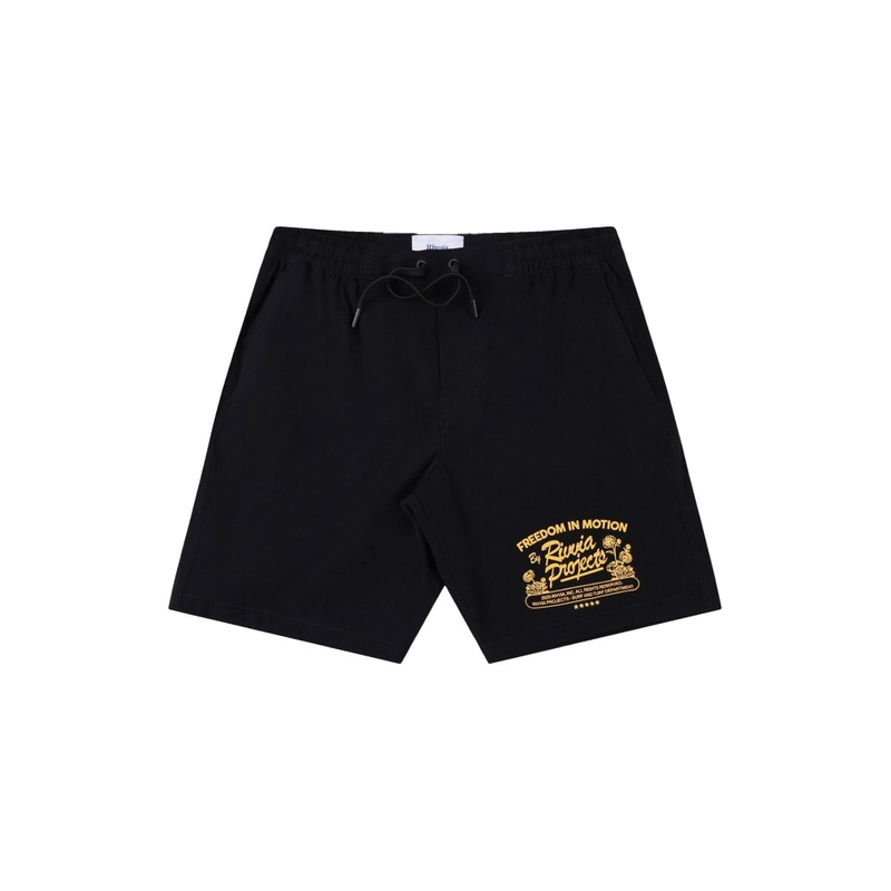 RIVVIA PROJECTS DAILY RIDE FIVE STAR SHORTS BLACK 30