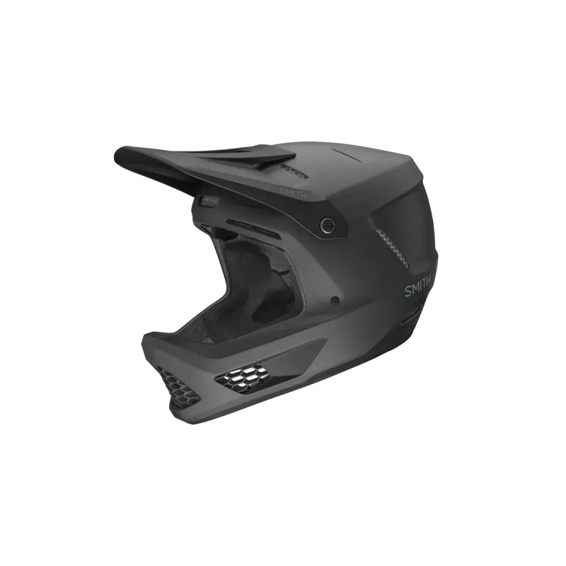 SMITH HARDLINE CARBON MIPS FULLFACE HELMET MATTE BLACK SMALL (51-55CM)