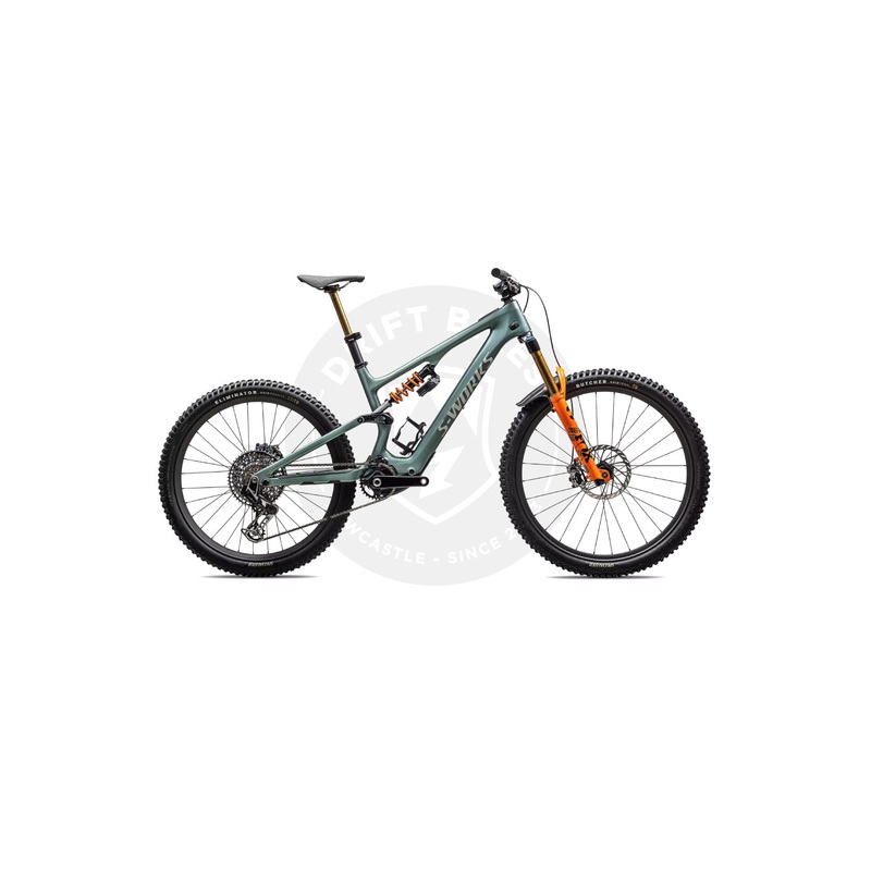 Specialized 2025 S-WORKS TURBO LEVO 2 LTD Electric Mountain Bike GLOSS FJORD METALLIC/DOLOMITE METALLIC S2