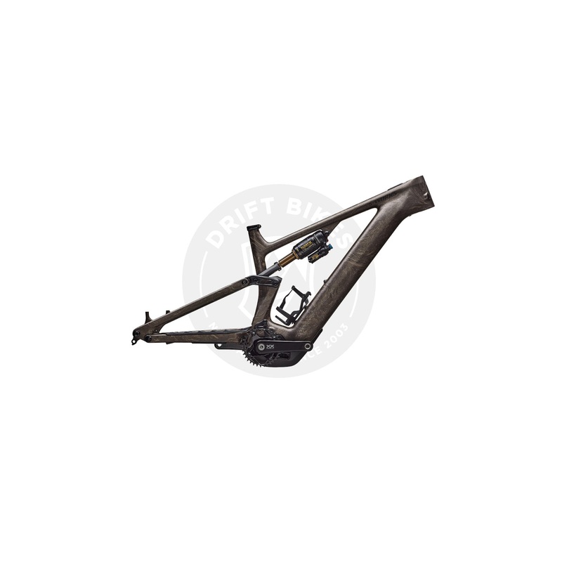 Specialized S-WORKS 2025 Turbo Levo Carbon GEN 4 Frameset SATIN TAUPE/GUNMETAL STRATA/METALLIC OBSIDIAN S2