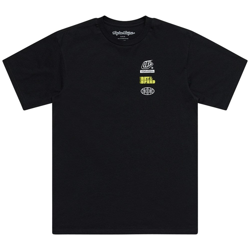TROY LEE DESIGNS 2025 OVERLOAD S/S TEE BLACK MEDIUM