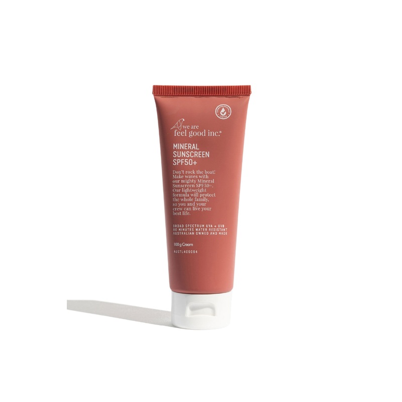 WE ARE FEEL GOOD MINERAL SUNSCREEN LOTION SPF 50+ 100G