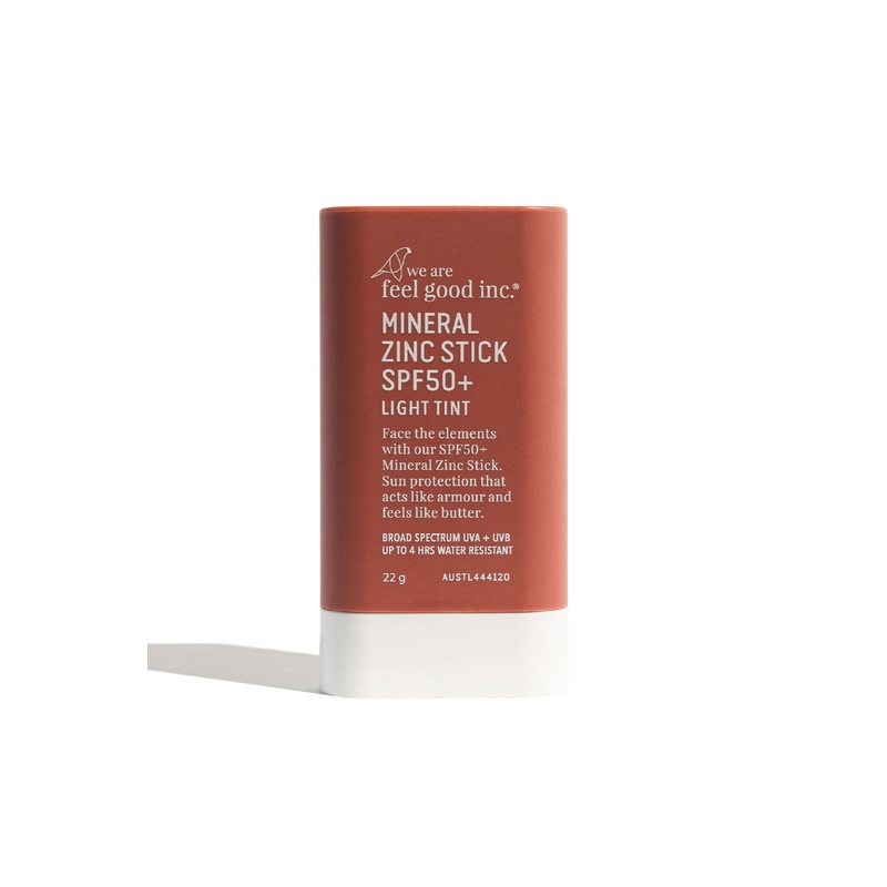 WE ARE FEEL GOOD MINERAL ZINC STICK SPF 50+ 22G LIGHT  TINT