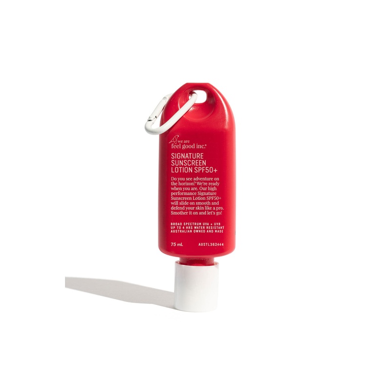 WE ARE FEEL GOOD SUNSCREEN LOTION SPF 50+ 75ML SIGNATURE