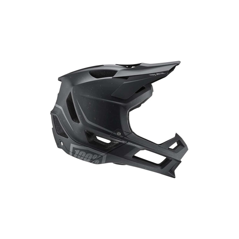 100% Trajecta Fullface MTB Helmet BLACK SMALL
