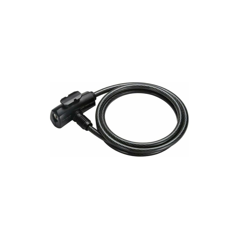 BBB Bike Lock Quicksafe Coiled Cable Lock 8mm X 1500mm