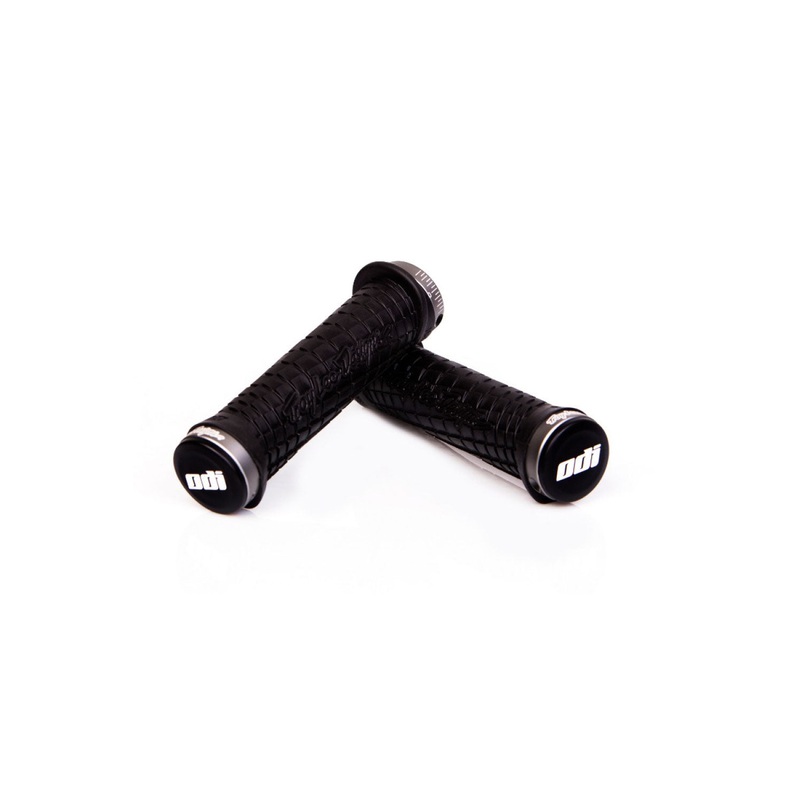 ODI Troy Lee Designs MTB Lock On Bike Grips Black/Grey