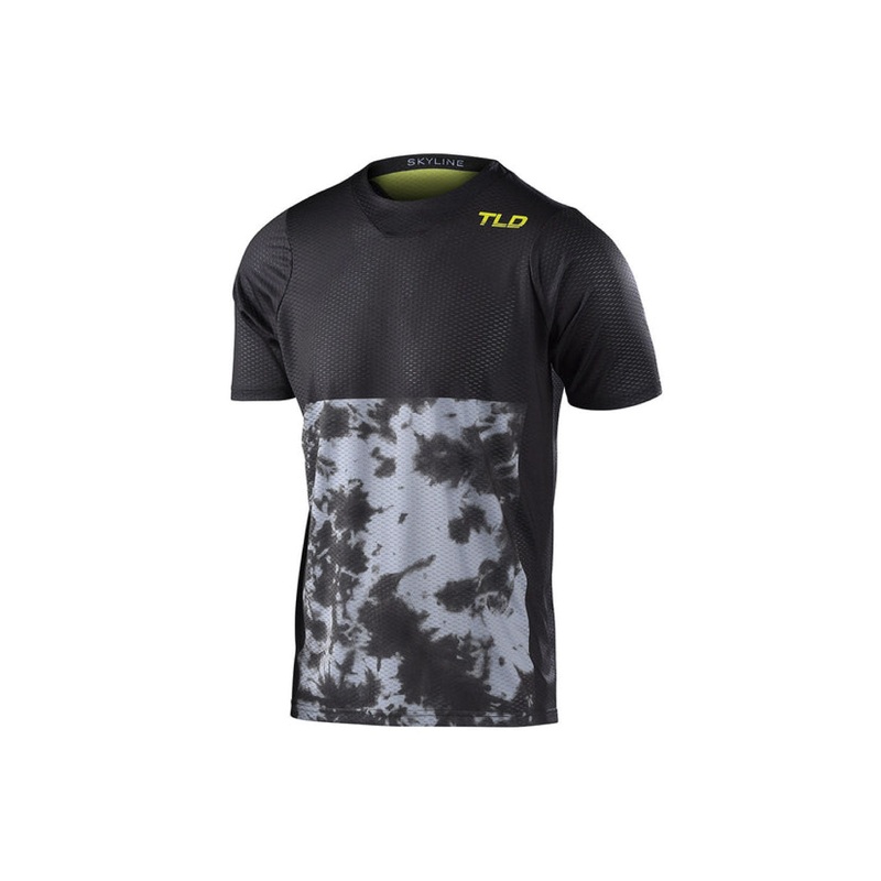 Troy Lee Designs 2022 Skyline Air Short Sleeve Jersey BREAKS CARBON X-LARGE