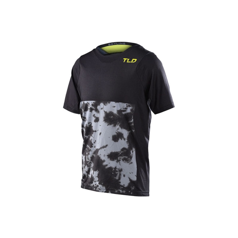 Troy Lee Designs 2022 Skyline Youth Short Sleeve Jersey BREAKS CHARCOAL Y-XSMALL