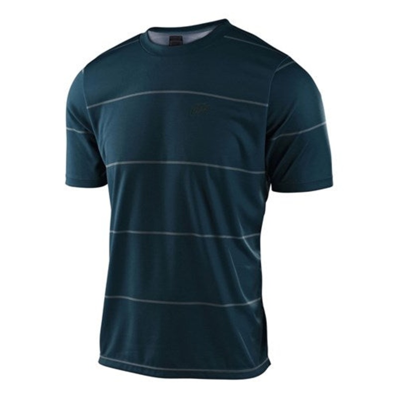 Troy Lee designs 2023 Flowline Youth Short Sleeve Jersey LIGHT MARINE Y-SMALL