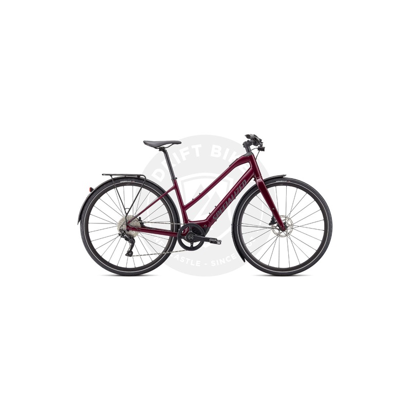 2022 Specialized VADO SL 4.0 Step Through Equipped WHITE SAGE/BLACK REFLECTIVE SMALL
