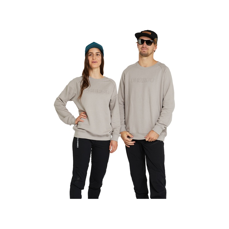 Dharco 2022 Unisex Crew Jumper GREY STONE LARGE