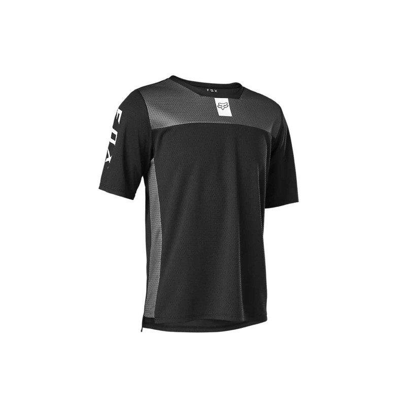 Fox Racing 2022 Defend Youth Short Sleeve Jersey BLACK SMALL