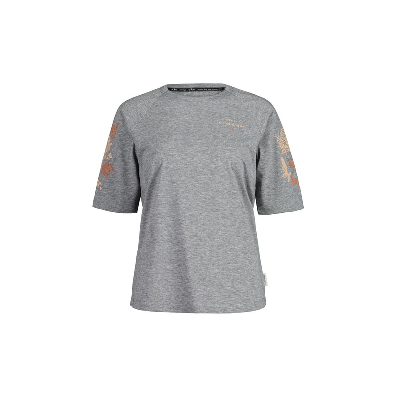 MALOJA MENS HOLUNDERM 3/4 JERSEY GREY MELANGE LARGE