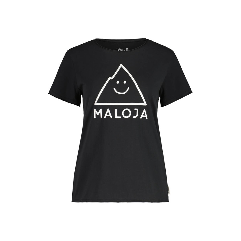 MALOJA WOMENS NAVISM SHORT SLEEVE T-SHIRT MOONLESS LARGE