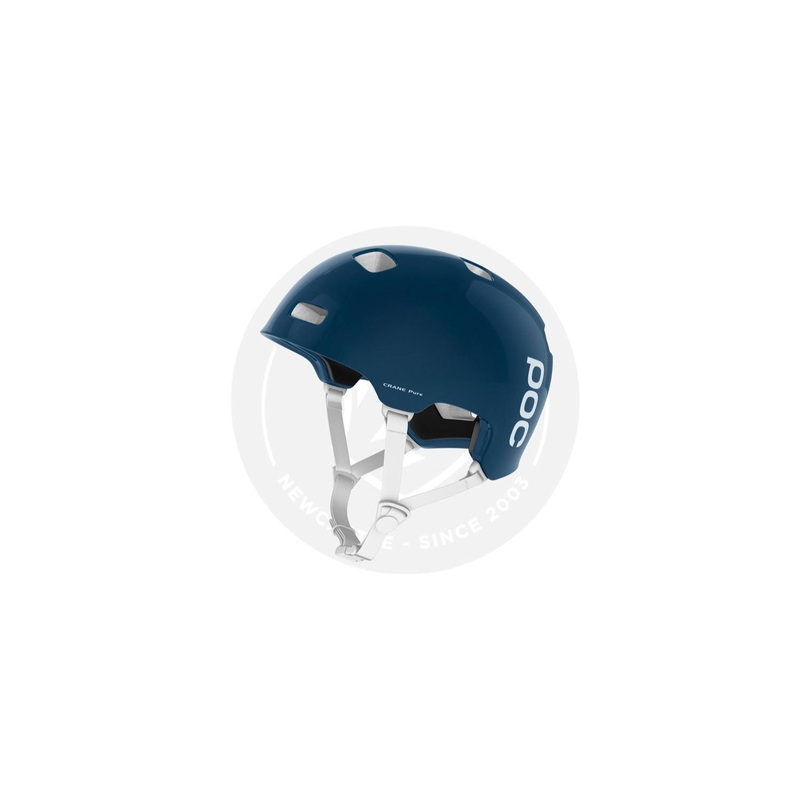 POC Crane Pure Adult MTB Bike Helmet LEAD BLUE/HYDROGEN WHITE M/L