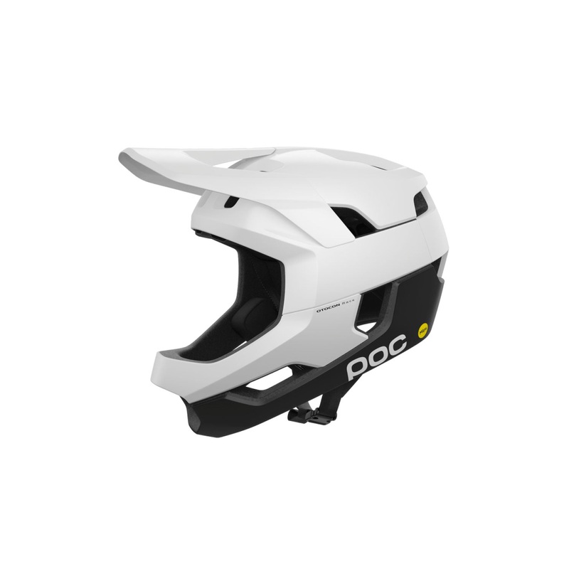 POC Otocon Race MIPS Full Face Helmet URANIUM  BLACK/HYDROGEN  WHITE MATT SMALL