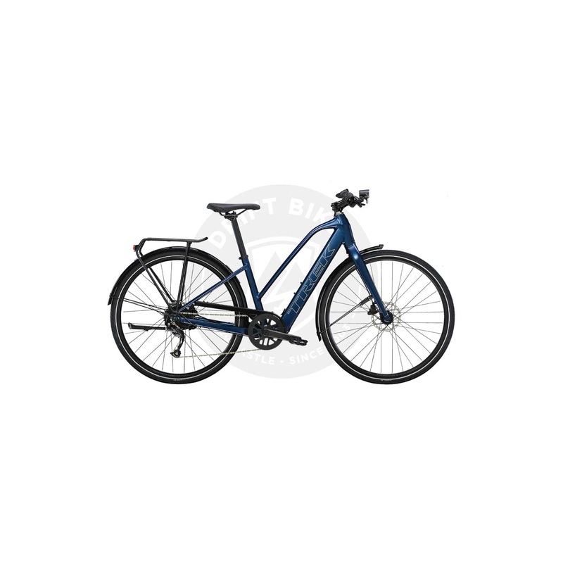 TREK 2023 FX+ 2 Stagger E-Bike SATIN TREK BLACK SMALL
