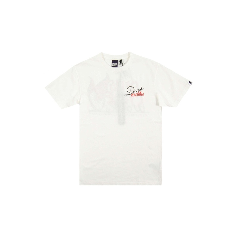 Deus Ex Machina Come Down T-Shirt VINTAGE WHITE X-SMALL