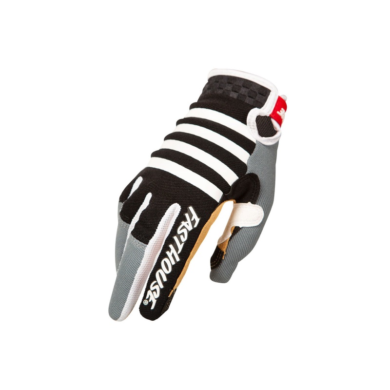 Fasthouse 2021 Speed Style Striper Glove OLIVE/CHARCOAL SMALL