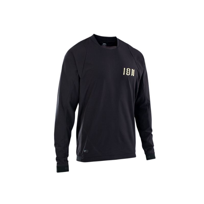 ION 2022 Shelter Long Sleeve Jersey BLACK X-LARGE