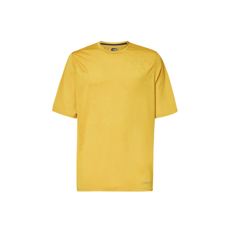 Oakley Berm Short Sleeve MTB jersey AMBER YELLOW SMALL