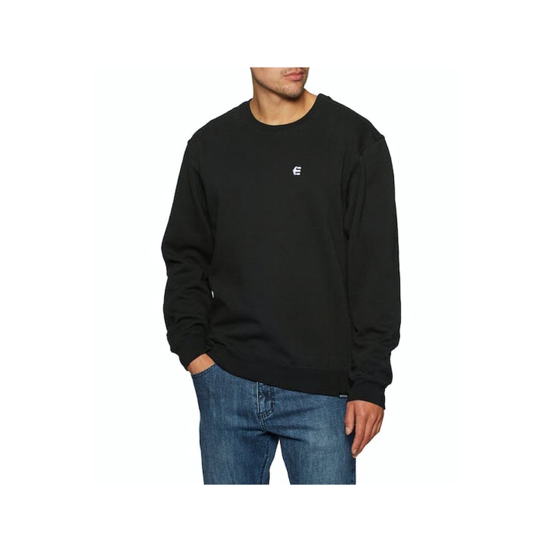 Etnies Icon Crew Sweater BLACK SMALL