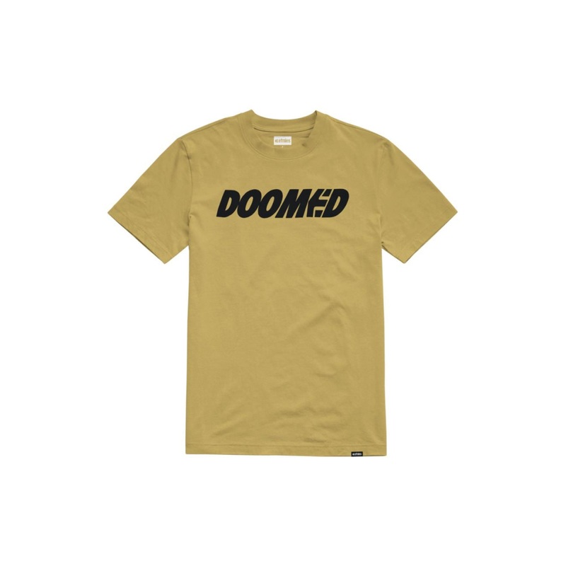 Etnies X Doomed T-Shirt Mustard MUSTARD MEDIUM