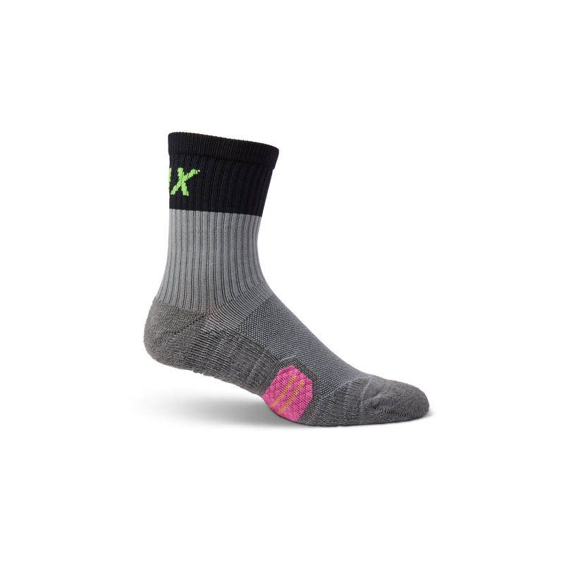 FOX Racing 2023 Ranger Race Socks S/M PEWTER