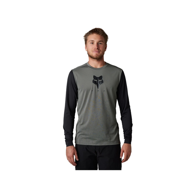 FOX Racing 2023 Ranger Tru Dri Long Sleeve Jersey DARK SLATE SMALL