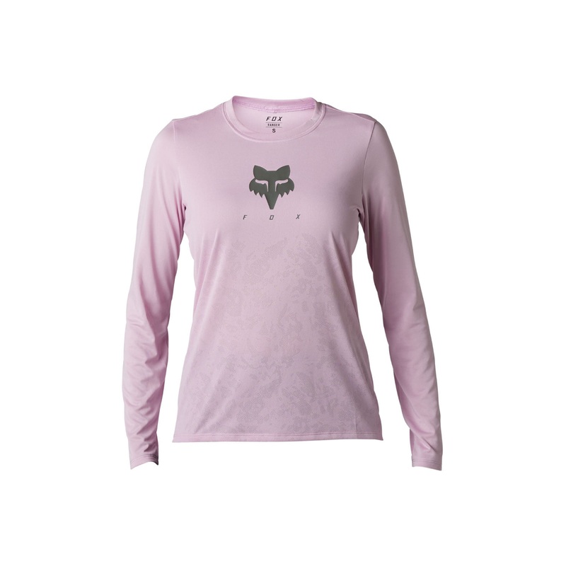 FOX Racing 2023 Womens Ranger Tru Dri Long Sleeve Jersey BLUSH SMALL