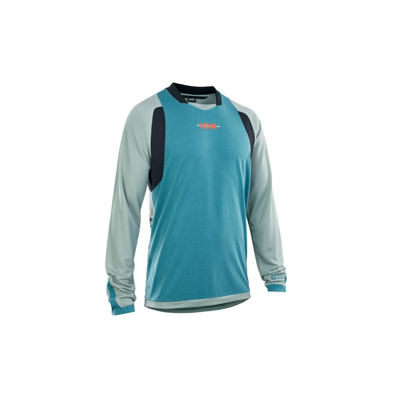 ION Bike Tee Long Sleeve Scrub Amp TIDAL GREEN SMALL