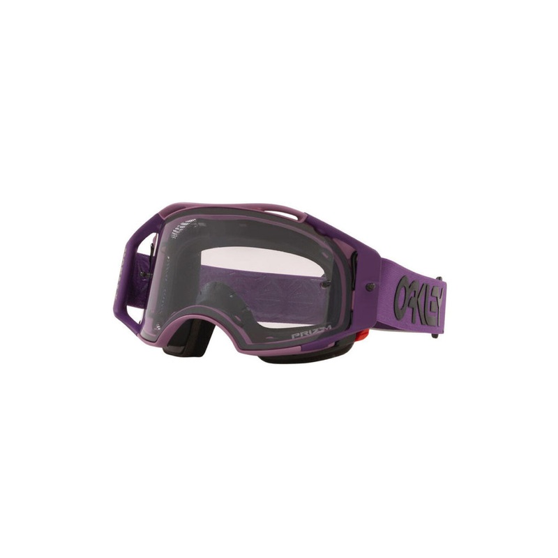 Oakley Airbrake MTB – Heritage Stripe Lavender Goggles with Prizm Low Light Lens