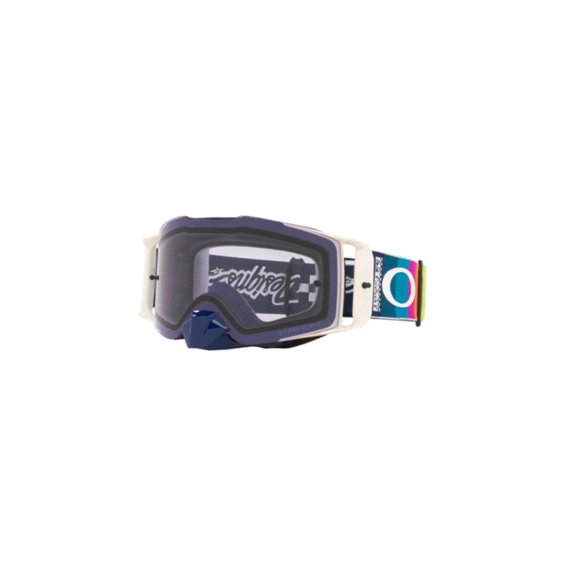 Oakley Front Line MX Goggles TLD Graph White w/Prizm Low Light Lens
