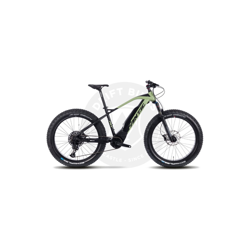 FANTIC 2022 FATSPORT 630WH Electric Bike SAGE GREEN SMALL