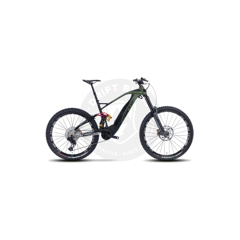 FANTIC 2022 INTEGRA XEF 1.9 FACTORY 630WH Electric Bike SAGE GREEN SMALL