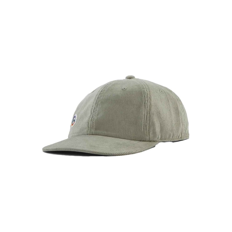 Patagonia Text Logo Corduroy Cap FITZ ROY ICON- SAGE GREEN OS