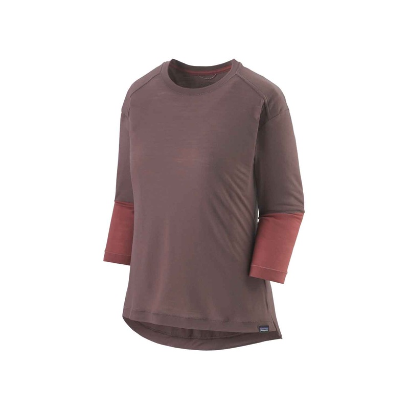Patagonia Women’s Merino 3/4 Sleeve Jersey DUSTY BROWN SMALL
