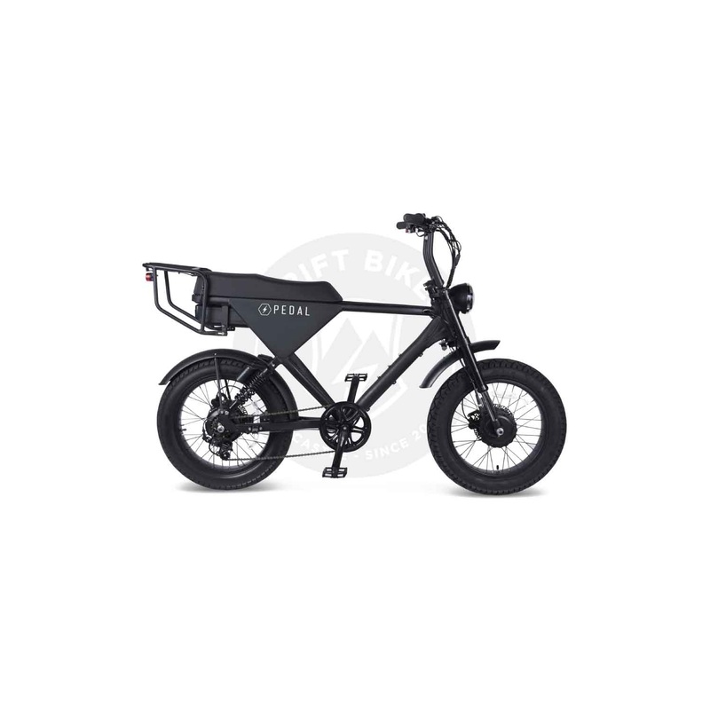 Pedal Electric AWD Black Electric Bike